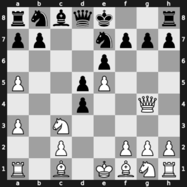 C17p - 5.a3 Ba5 6.b4 cxd4 7.Qg4 Ne7 8.bxa5 - Winawer Swiss [+0.70]
