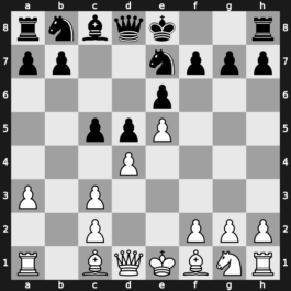 C18f - 6.bxc3 Ne7 - Winawer [+0.49]