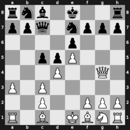 C18r - 6.bxc3 Ne7 7.Qg4 Qc7 - Winawer Poisoned Pawn [+0.69]