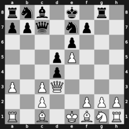 C18r - 6.bxc3 Ne7 7.Qg4 Qc7 8.Qxg7 Rg8 9.Qxh7 cxd4 10.Qd3 - Winawer Poisoned Pawn [+0.39]