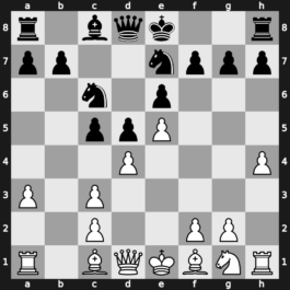 C18i - 6.bxc3 Ne7 7.h4 Nbc6 - Winawer [+0.55]
