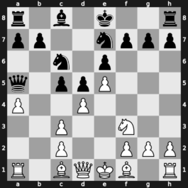C19n - 7…Nbc6 8.a4 Qa5 - Winawer