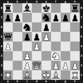 C19n - 7…Nbc6 8.a4 Qa5 9.Qd2 - Winawer [+0.35]
