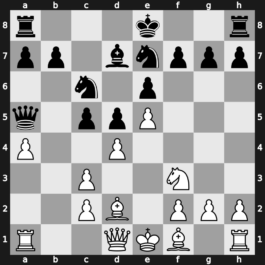 C19q - 7…Nbc6 8.a4 Qa5 9.Bd2 Bd7 - Winawer [+0.38]