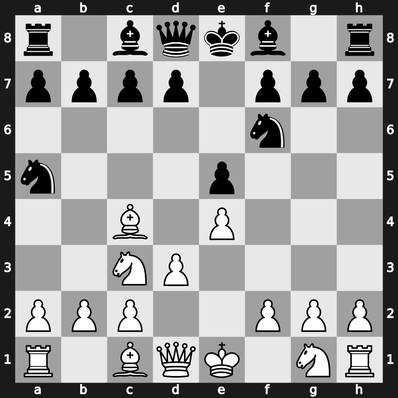 C28e - 4.d3 Na5 [+0.21]