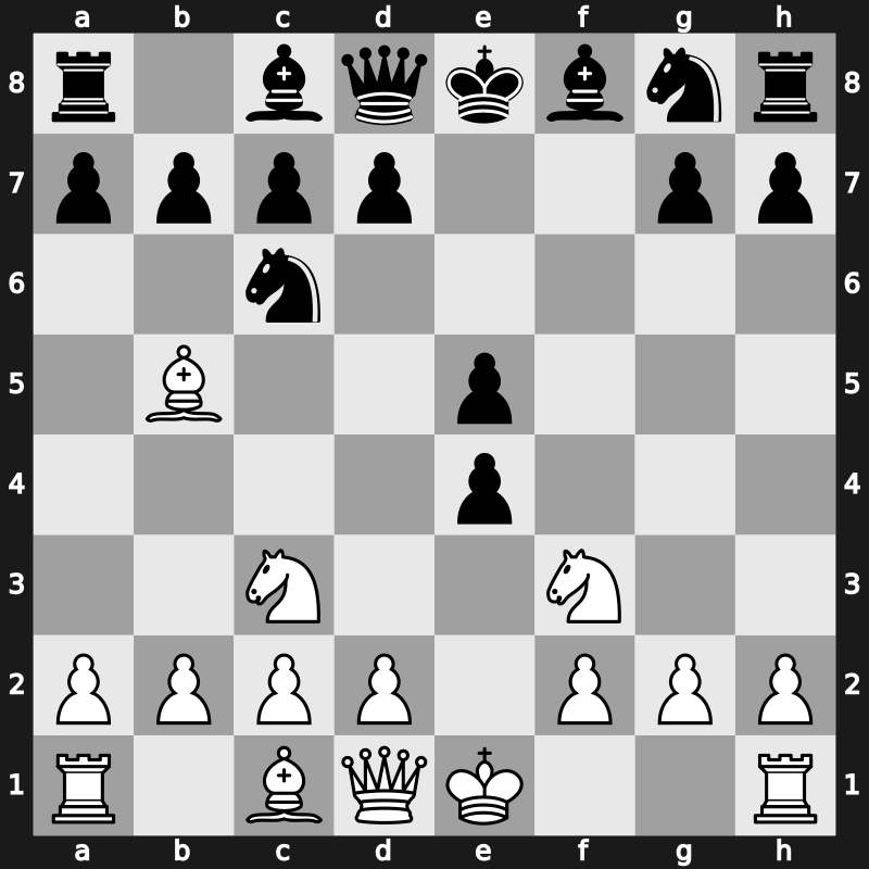 C63n - 4.Nc3 fxe4 - Schliemann [+0.51]