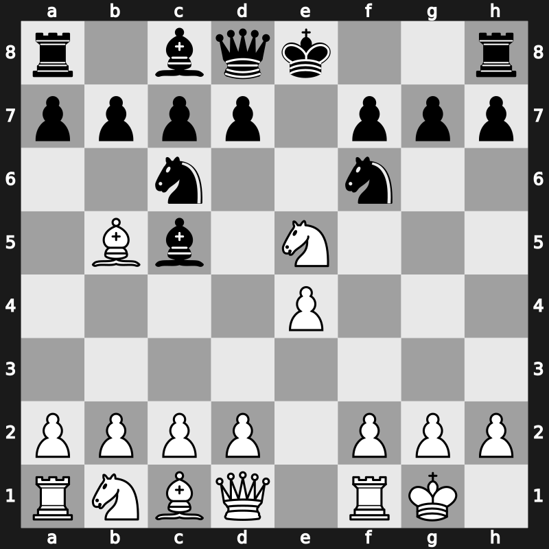 C65q - 4.O-O Bc5 5.Nxe5 - Berlin Beverwijk [+0.51]