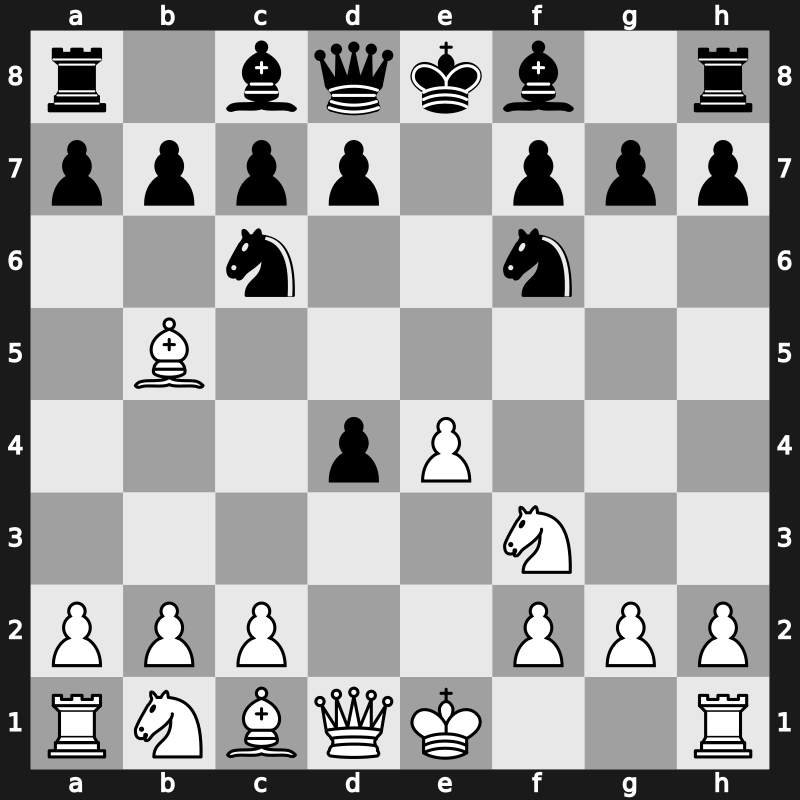 C65d - 4.d4 exd4 - Berlin [+0.14]