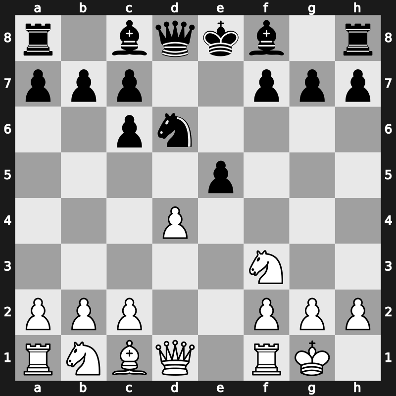 C67p - 5.d4 Nd6 6.Bxc6 dxc6 - Open Berlin [+0.16]