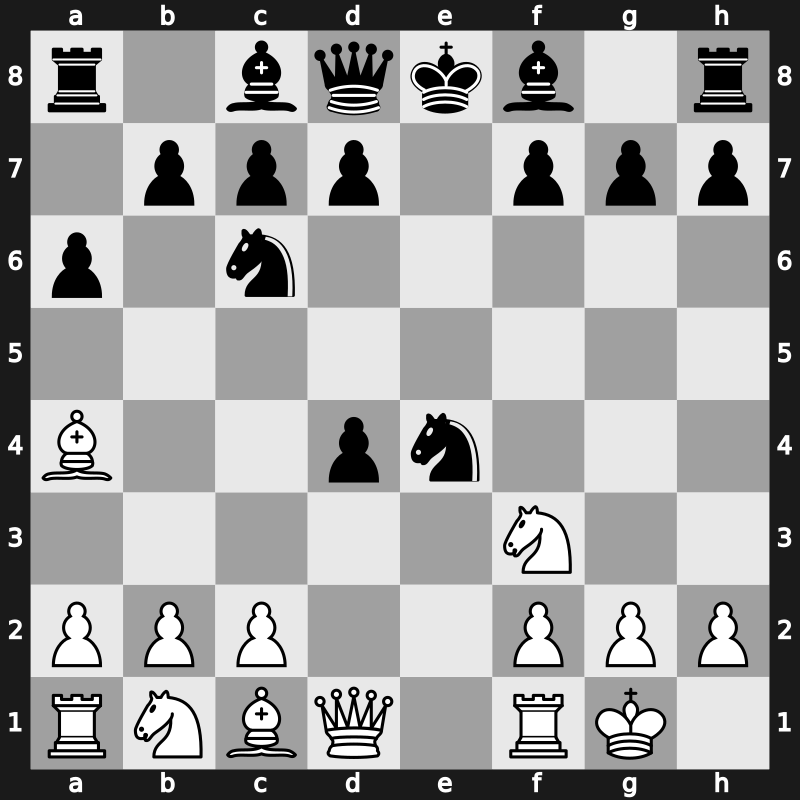 C80g - 6.d4 exd4 - Open Riga Variation [+1.32]