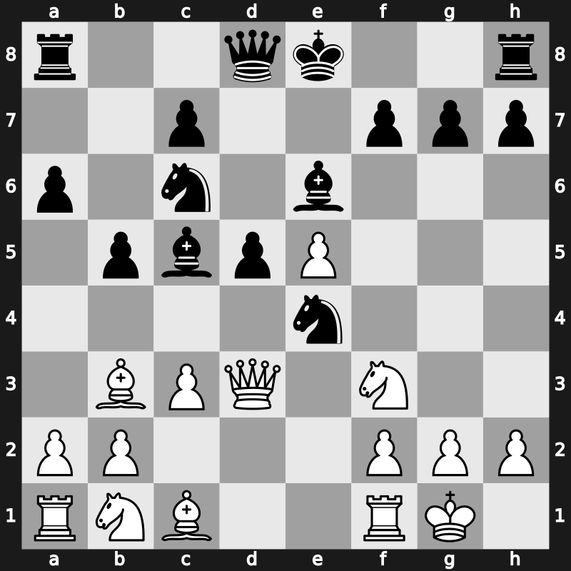 C82j - 9…Bc5 10.Qd3 - Open Motzko Attack [+0.19]