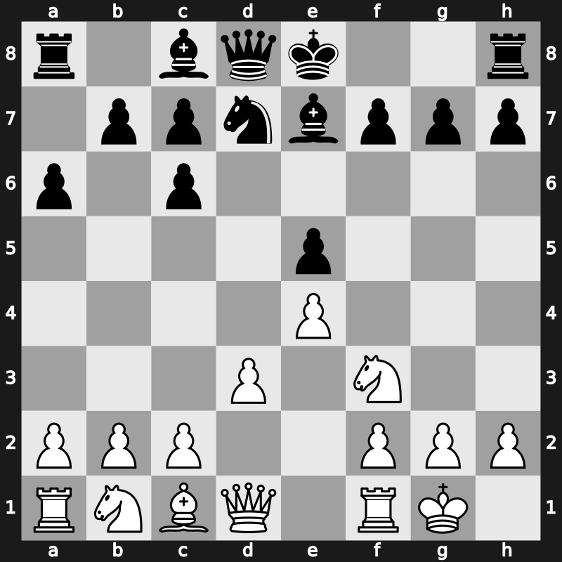 C85l - 6…dxc6 7.d3 Nd7 - Closed Exchange [-0.04]