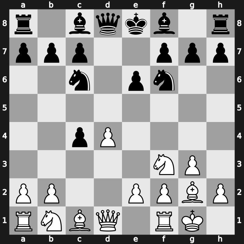 E04s - 5…Nc6 6.O-O - Open [+0.24]