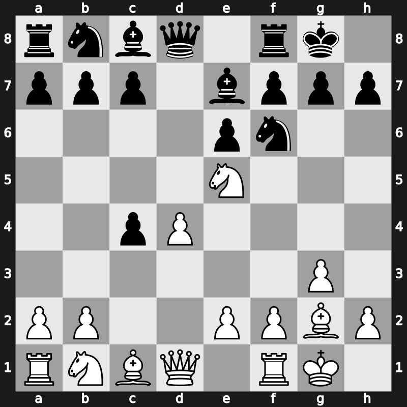 E05g - 6.O-O O-O 7.Ne5 - Open Classical [+0.20]