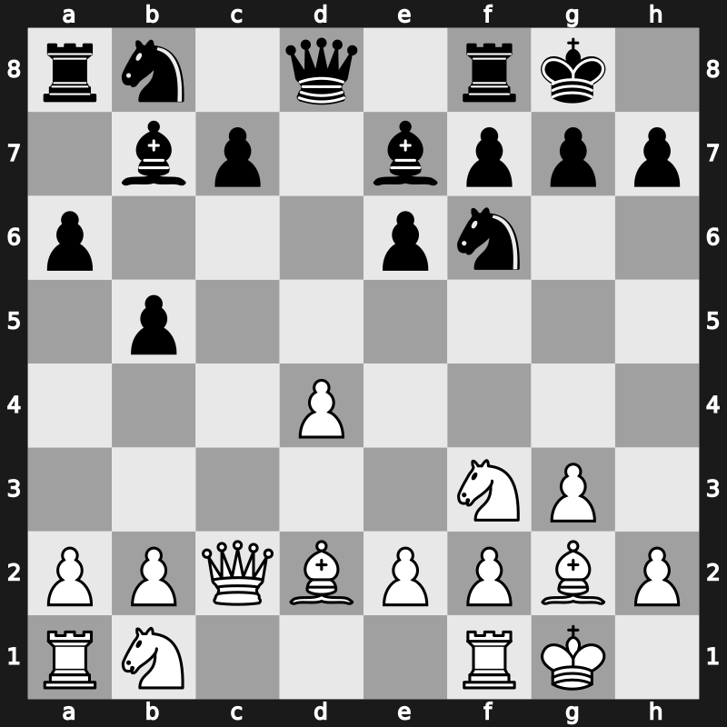 E05s - 6.O-O O-O 7.Qc2 a6 8.Qxc4 b5 9.Qc2 Bb7 10.Bd2 - Open Classical [+0.02]
