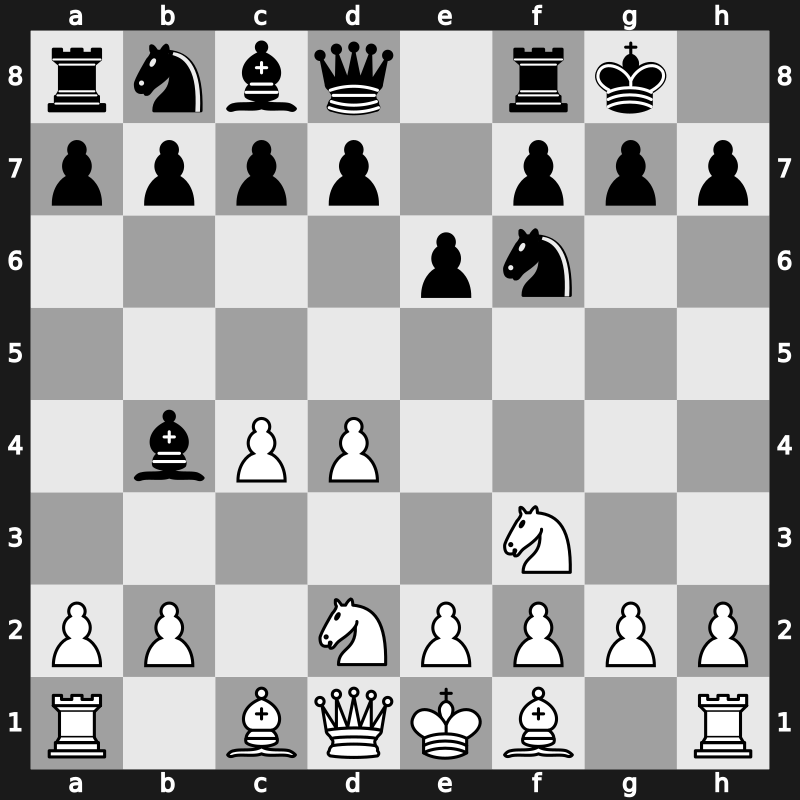 E11e - 4.Nbd2 O-O [+0.35]