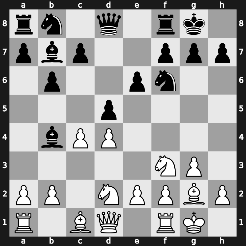 E16d - 6.Nbd2 O-O 7.O-O d5 - Capablanca [+0.16]