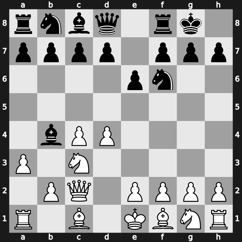 E32h - 4…O-O 5.a3 - Classical