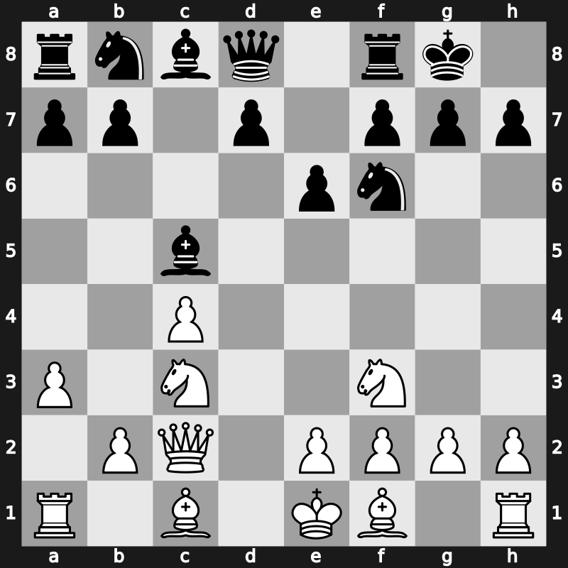 E39j - 6.a3 Bxc5 7.Nf3 - Classical Pirc [+0.26]