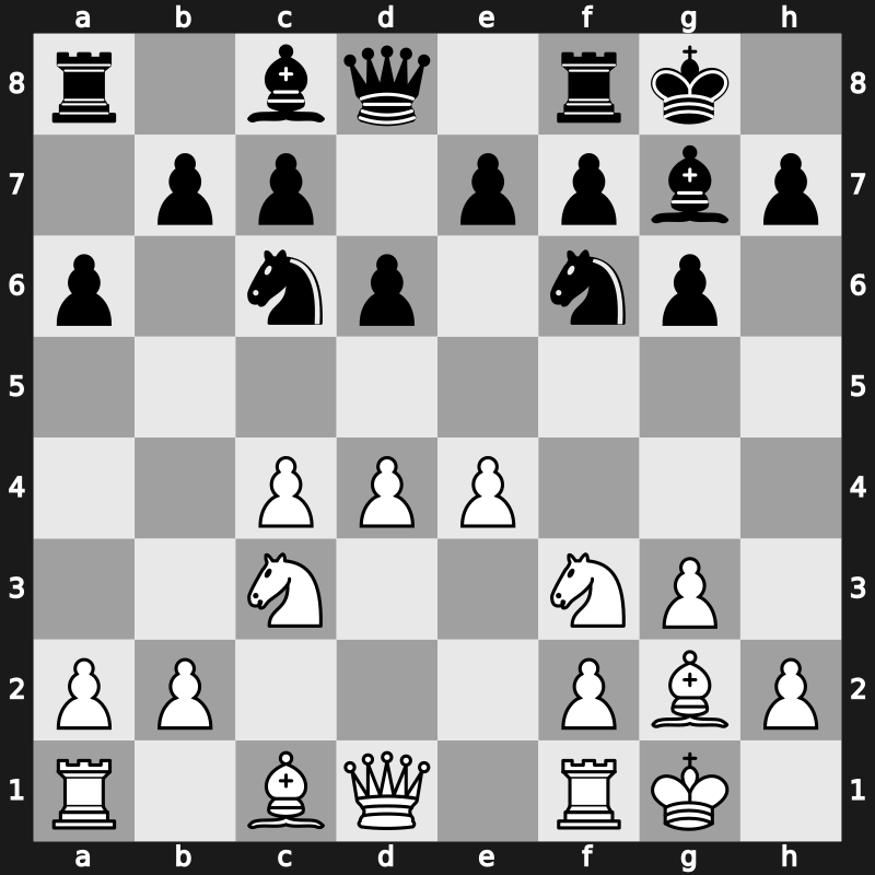 E63c - 8.e4 - Fianchetto Panno [+0.49]