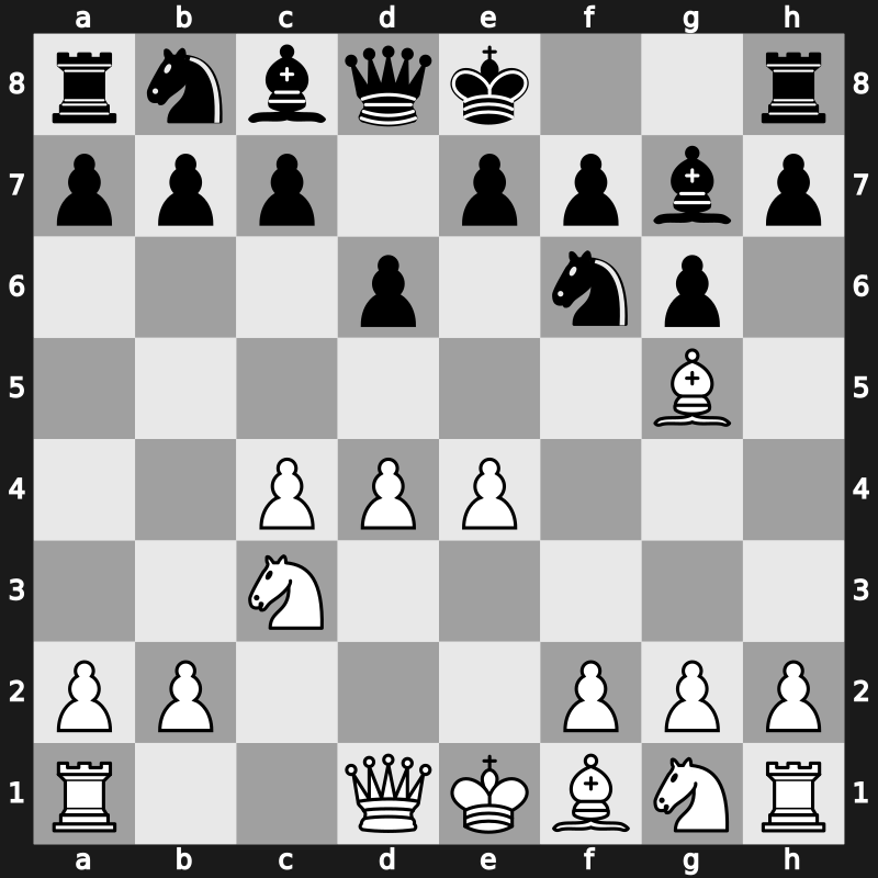 E70s - 4…d6 5.Bg5 - Accelerated Averbakh System [+0.25]