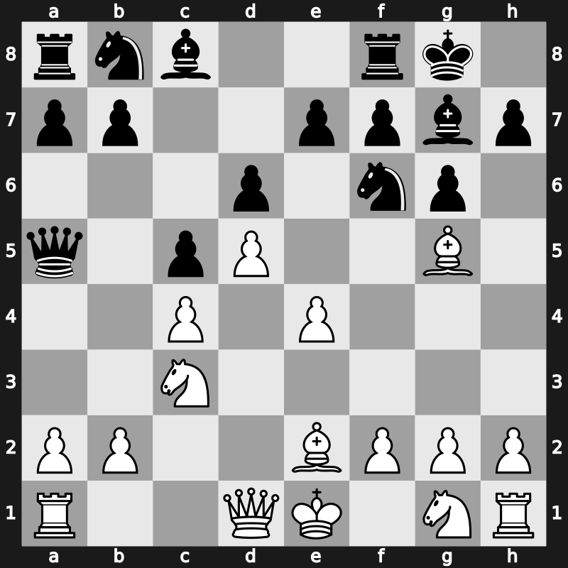 E74e - 7.d5 Qa5 - Averbakh [+0.74]