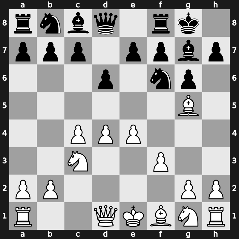 E81e - 6.Bg5 - Steiner Attack (1936)