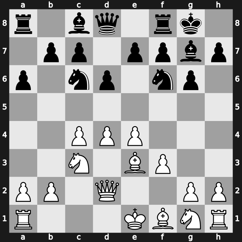 E83c - 7.Qd2 a6 - Saemisch [+0.59]