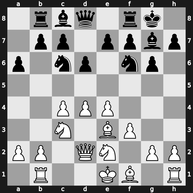 E84e - 9.Rb1 - Saemisch Panno Main Line [+0.35]