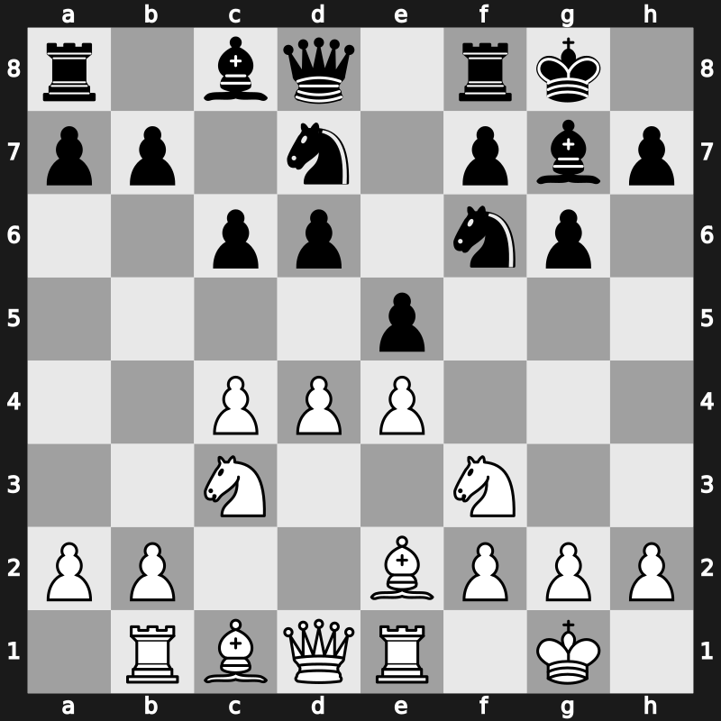 E95i - 8…c6 9.Rb1 [+0.47]