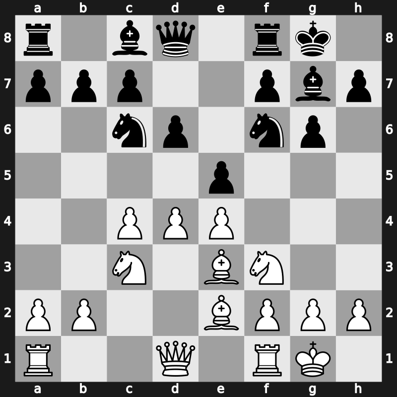 E97c - 8.Be3 - Mar del Plata [+0.25]