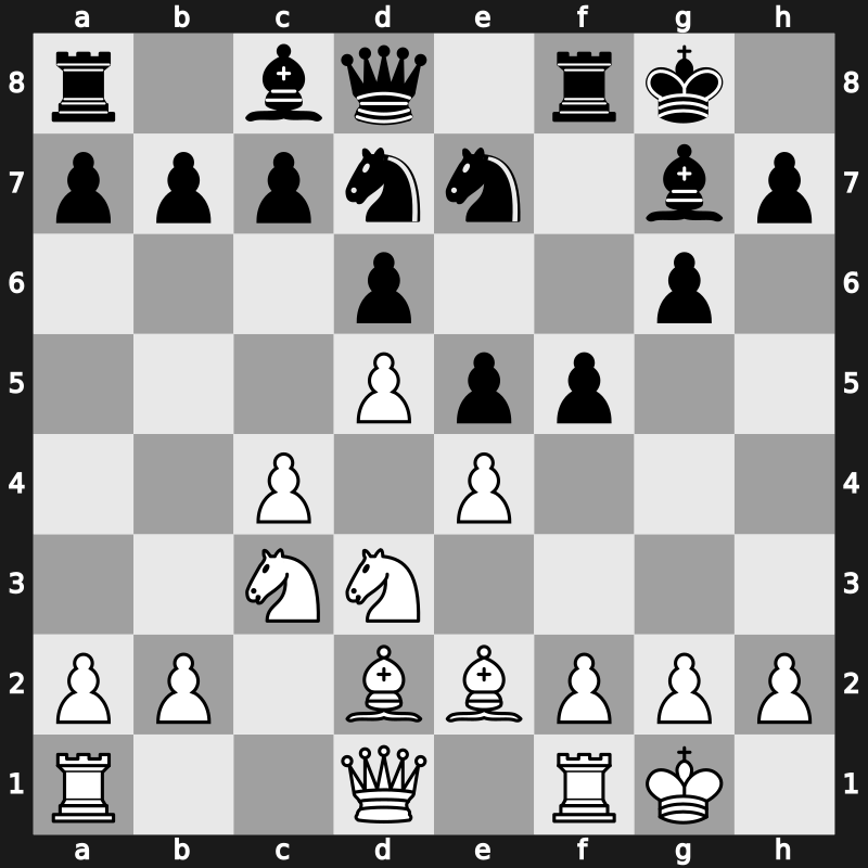 E98n - 9…Nd7 10.Nd3 f5 11.Bd2 - Mar del Plata [+0.11]