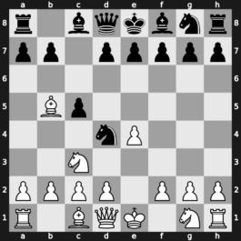 B23m - 2…Nc6 3.Bb5 Nd4 - Closed [-0.22]