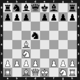 B02i - 2.Nc3 d5 3.exd5 Nxd5 4.Bc4 - Scandinavian Exchange