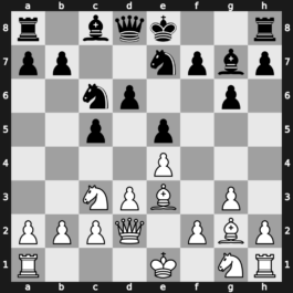 B26f - 6…e5 7.Qd2 Nge7 - Closed [-0.18]