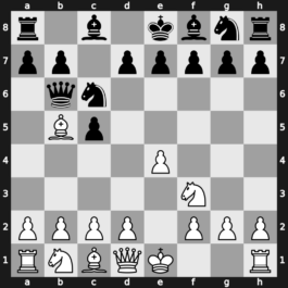 B30l - 3.Bb5 Qb6 - Rossolimo [+0.65]