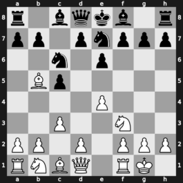 B30v - 3.Bb5 e6 4.O-O Nge7 5.c3 - Rossolimo [+0.12]