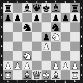 B33d - 5.Nc3 e5 6.Nf5 - Pelikan/Sveshnikov [-0.08]