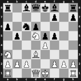 B33x - 5.Nc3 e5 6.Ndb5 d6 7.Bg5 a6 8.Na3 b5 9.Bxf6 gxf6 10.Nd5 f5 11.Bd3 Be6 - Pelikan Sveshnikov [+0.14]