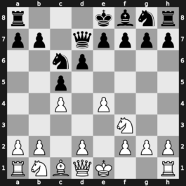 B52h - 4.Bxd7+ Qxd7 5.c4 Nc6 - Sokolsky [+0.19]