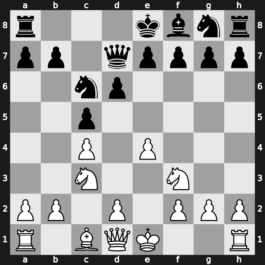 B52k - 4.Bxd7+ Qxd7 5.c4 Nc6 6.Nc3 - Sokolsky [+0.17]