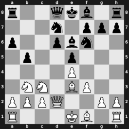 B90u - 6.Be3 e5 7.Nb3 Be6 8.f3 Nbd7 9.Qd2 b5 - Najdorf [+0.83]