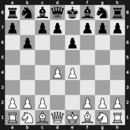 B00e - 1…b6 2.d4 e6 - Owen Defence: French