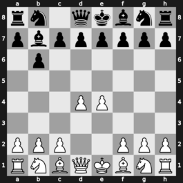 B00f - 1…b6 2.d4 Bb7 3.Nf3 - Owen Defence: Smith Gambit [-0.66]