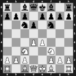 B00q - 1…Nc6 2.Nf3 d6 3.d4 Nf6 4.Nc3 - Nimzowitsch Defence: