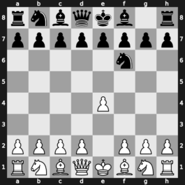 B02a - 1…Nf6 - Alekhine Defence