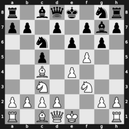 B23v - 2…Nc6 3.f4 g6 4.Nf3 Bg7 5.Bc4 e6 6.f5 - Closed Grand Prix Schofman Variation [-0.67]