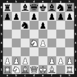 B44 - 1.e4 c5 2.Nf3 e6 3.d4 cxd4 4.Nxd4 Nc6 - Sicilian [+0.44]