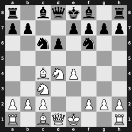 B57 - 1.e4 c5 2.Nf3 d6 3.d4 cxd4 4.Nxd4 Nf6 5.Nc3 Nc6 6.Bc4 - Sicilian [+0.28]