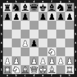 A09 - 1.Nf3 d5 2.c4 - Reti [-0.10]